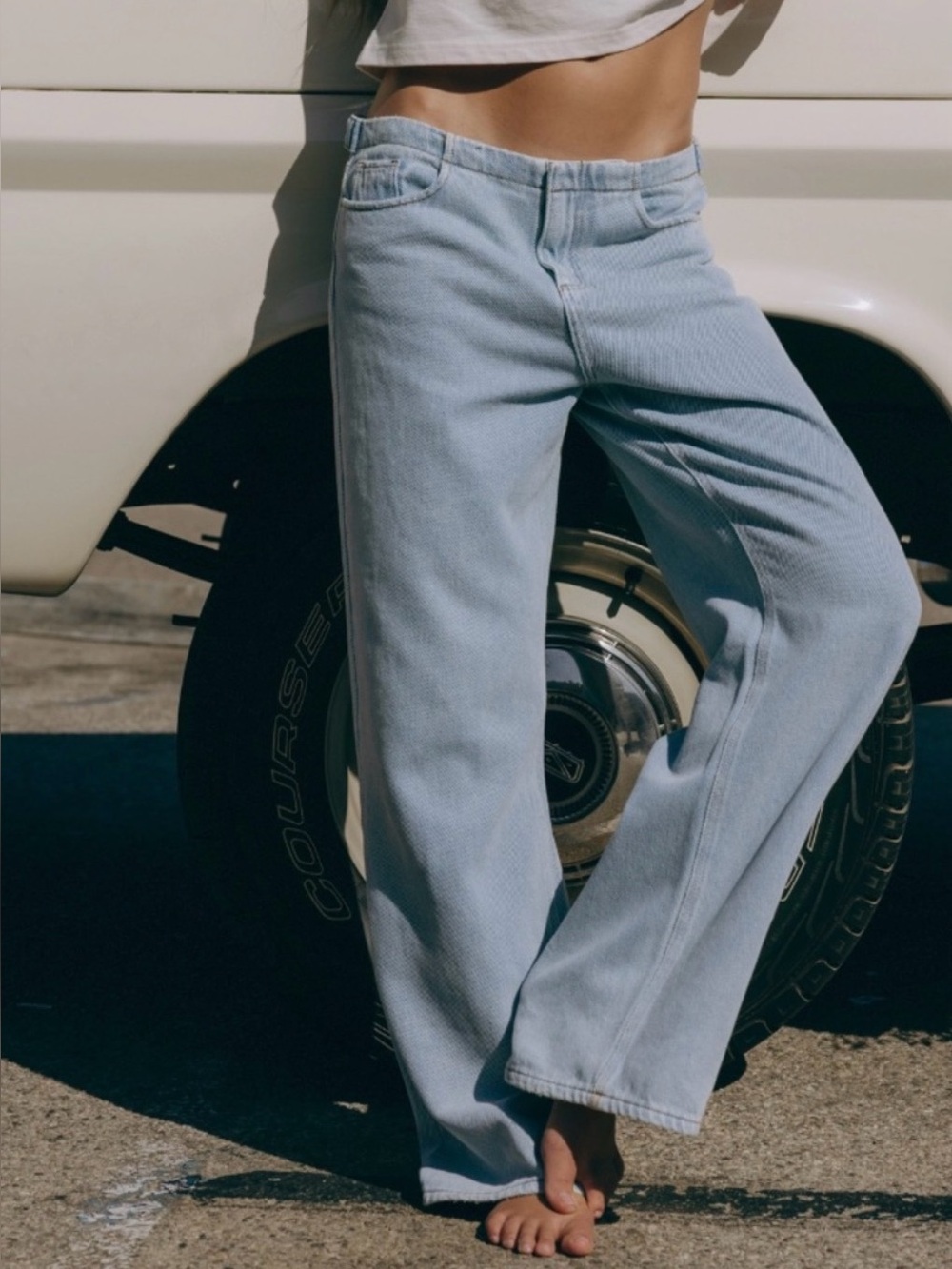 Daily drills beach jeans